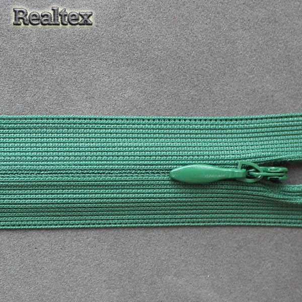  Молния потайная Т.3 50см цв.269 тёмно-зеленый