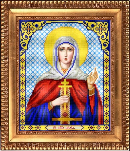 Рисунок на ткани бисером "Благовест" И-4161 "Лидия"