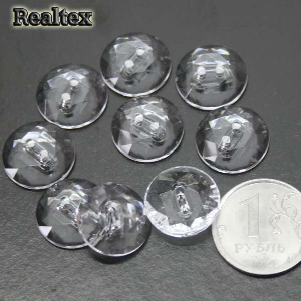 Пуговицы TT 3109 24L (72шт) цв.Clear