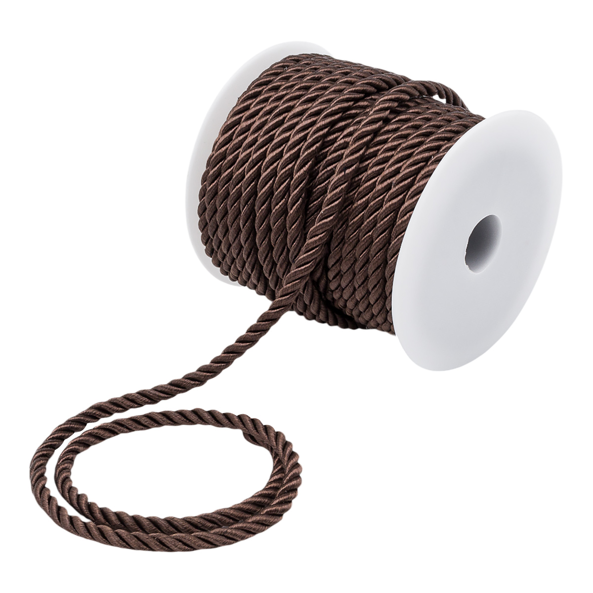 Шнур мебельный 5мм 1AS-168 цв.038 тёмно-коричневый