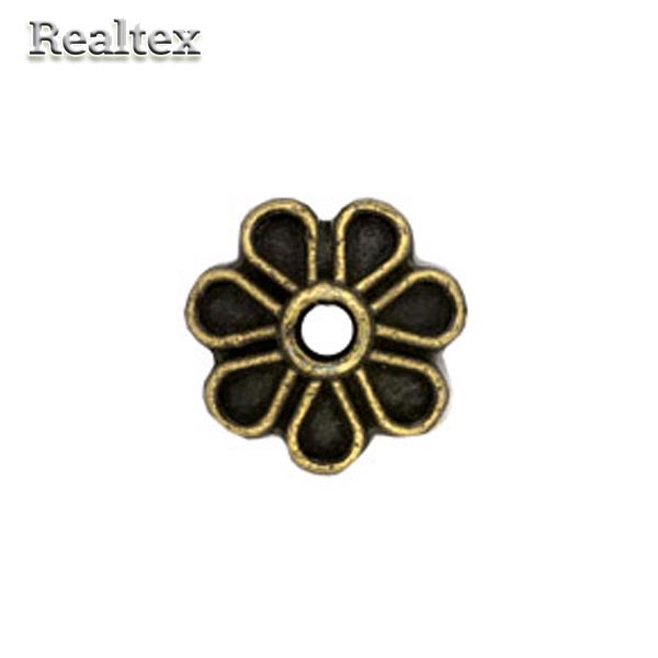 Розетка для бус "Zlatka" MFR-05 цв.античная темная бронза