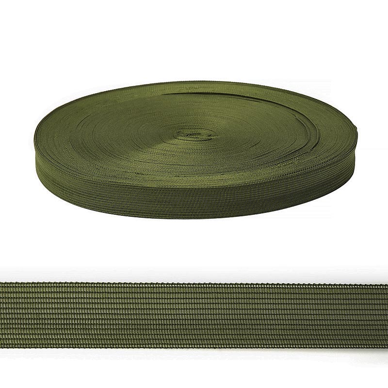 Тесьма окантовочная 22мм 4С-516 цв.129 оливковый