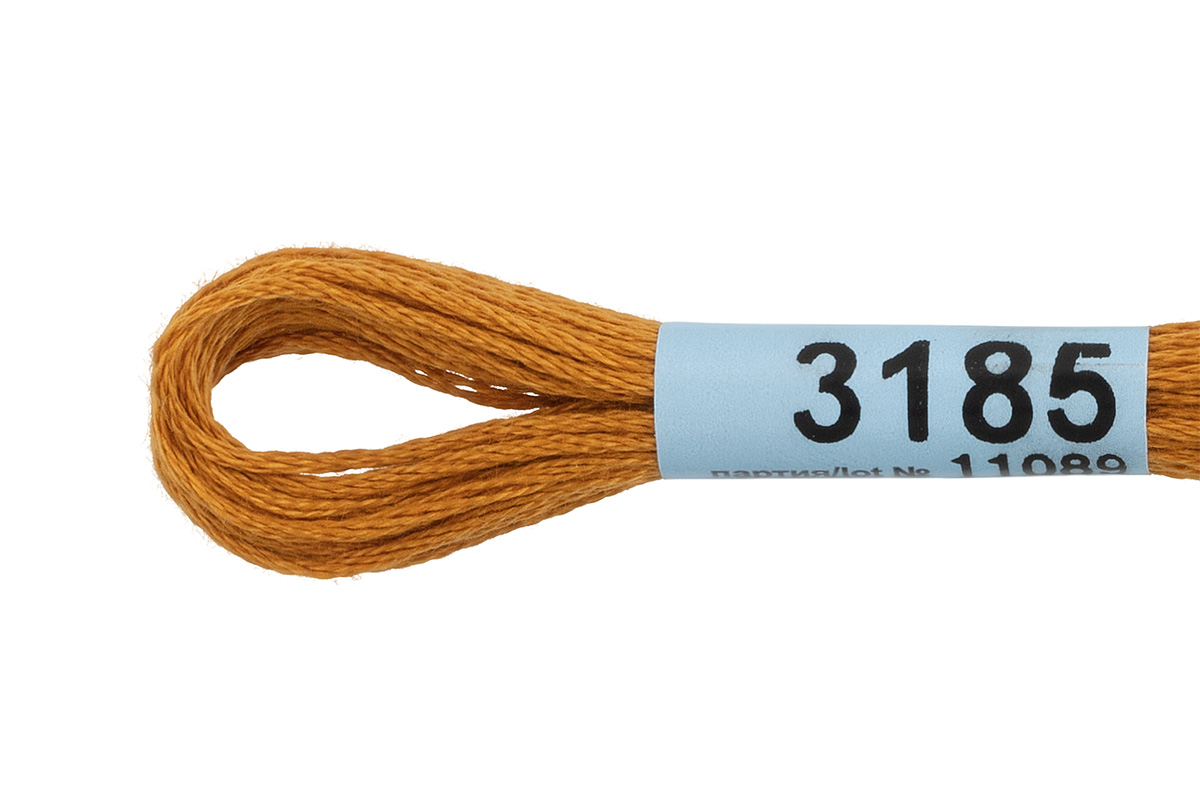 Мулине "Гамма" цв.3185 рыжий
