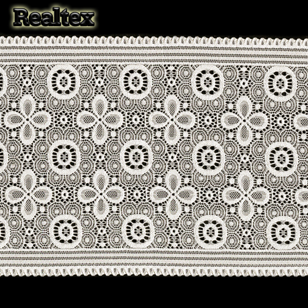 Кружево стрейч 180мм TBY OG25 цв.кремовый