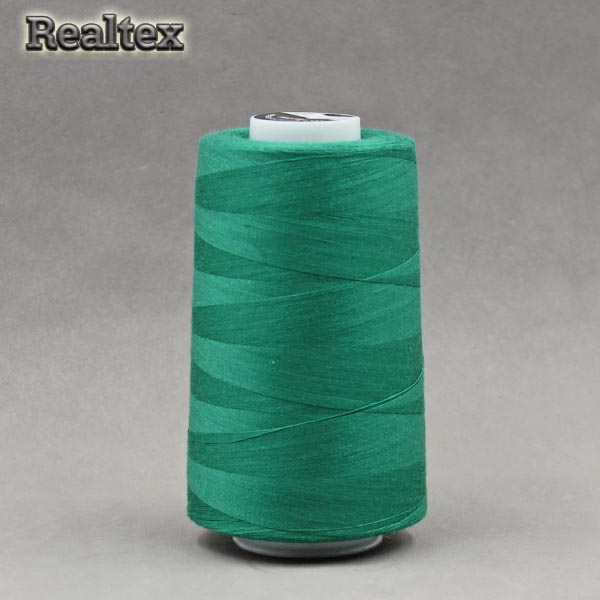 Нитки "Realtex" 40/2 (5000ярд) цв.218 малахитовый