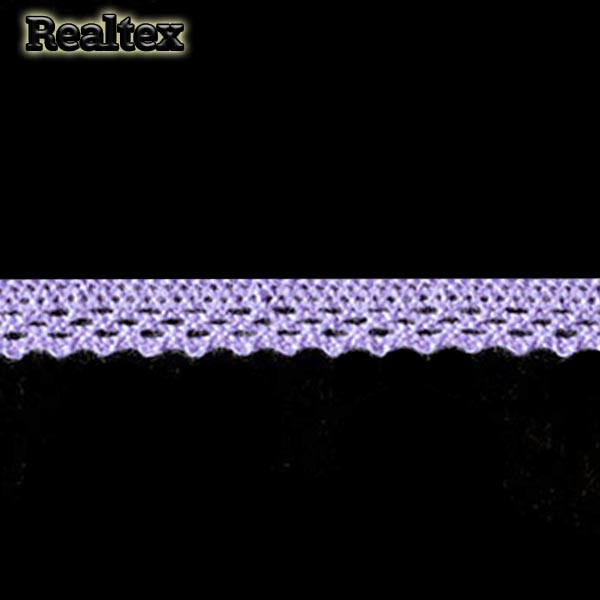 Кружево вязаное  10мм 10.01.129 цв.27 сиреневый