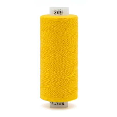 Нитки BESTEX (10шт*366м) цв.209 тёмно-жёлтый