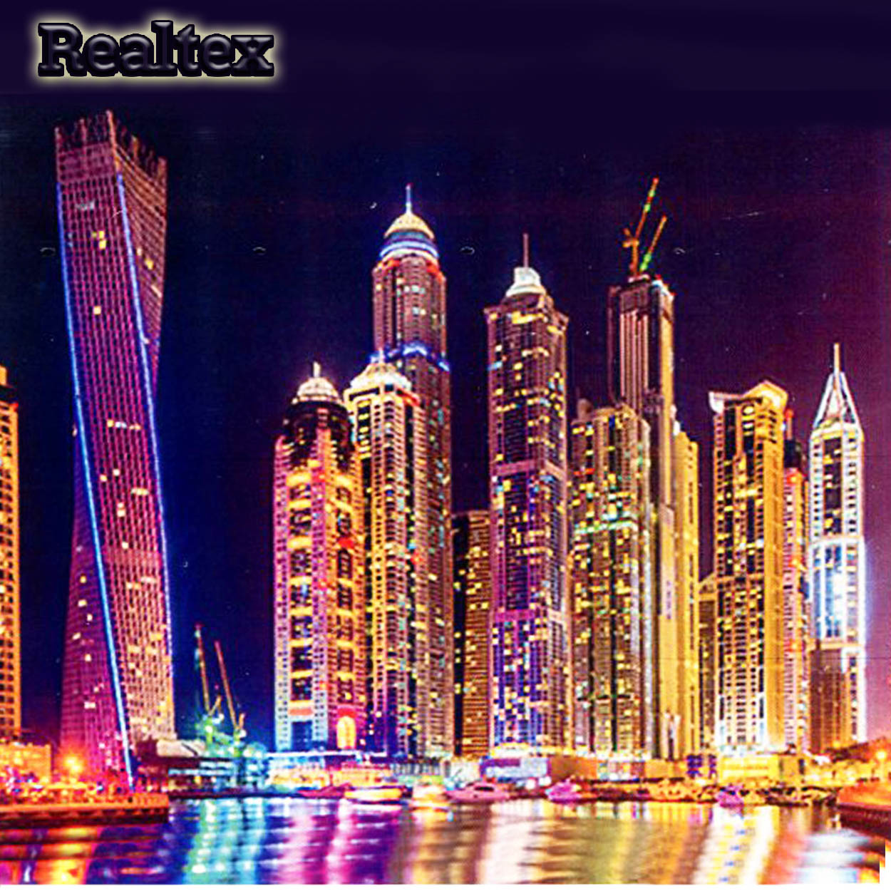 Набор для рукоделия (алмазная техника) Realtex 40*50см GA 77487 (на подрамнике)  