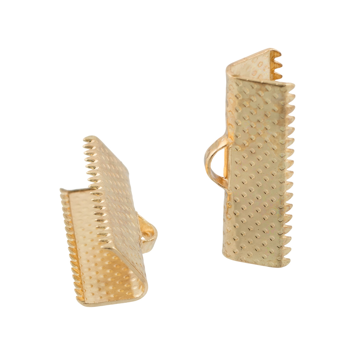 Концевик "Zlatka" FMK-E03 для бус цв.04 золото