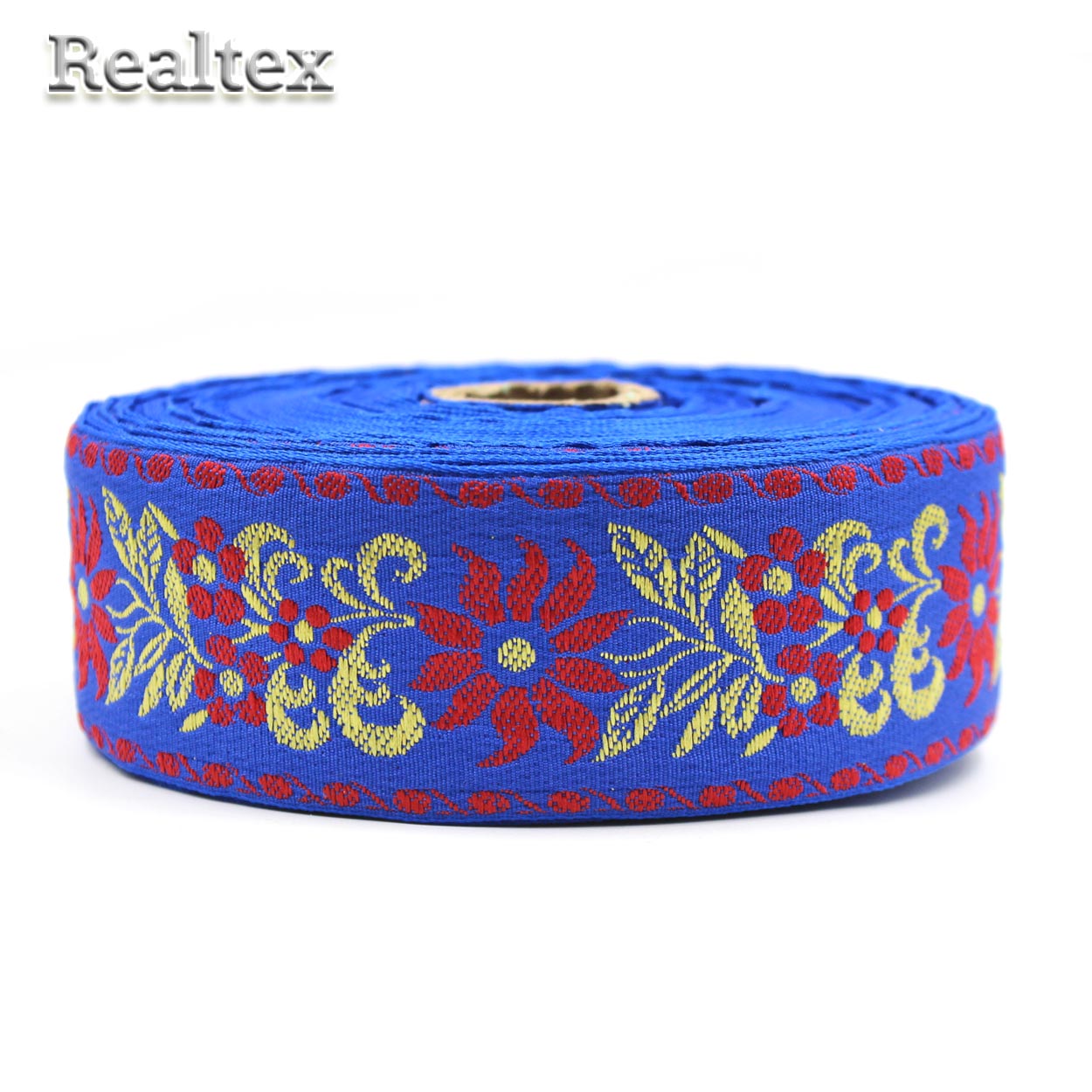 Тесьма жакардовая с3379г17 рис.8636 50мм (25м) цв.электрик