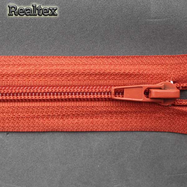 Молния витая Т.5 75см разъемная цв.287С т.коралл