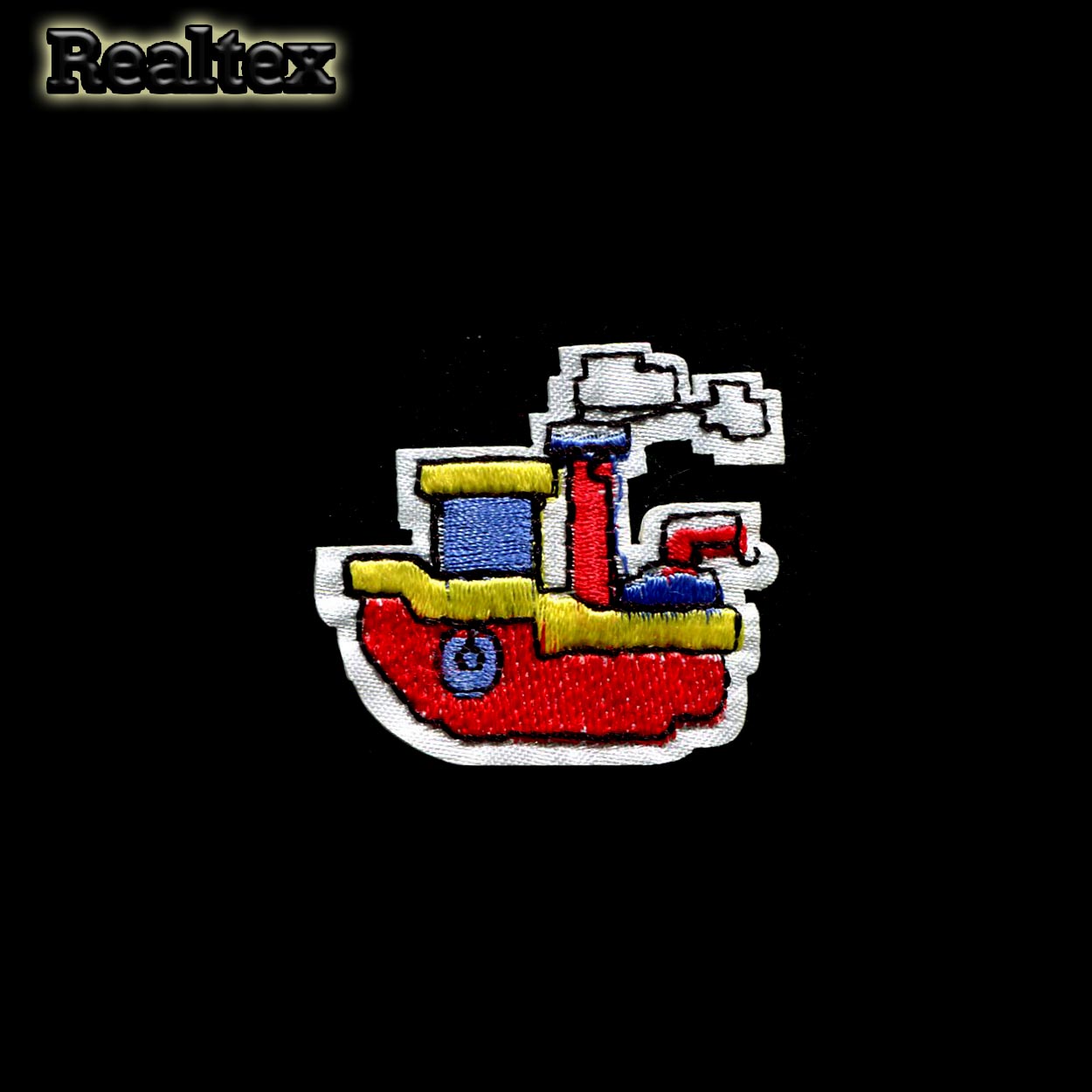 Термоаппликации детские Realtex R-1161 "Кораблик" цв.красный