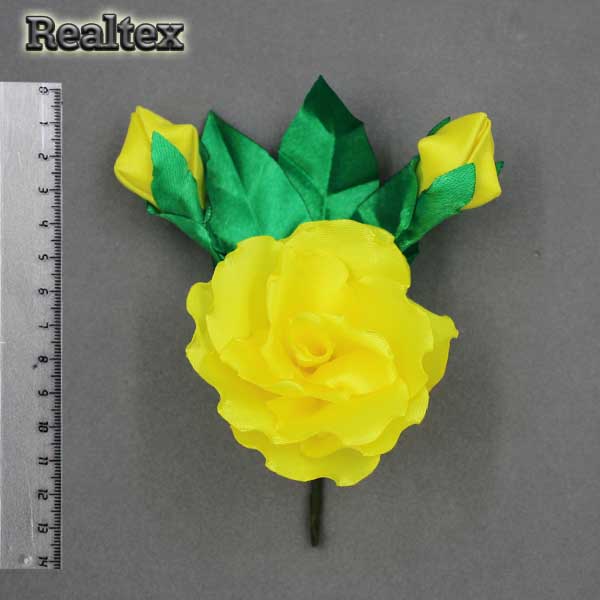 Украшение ручной работы №156 цв.3017 желтый