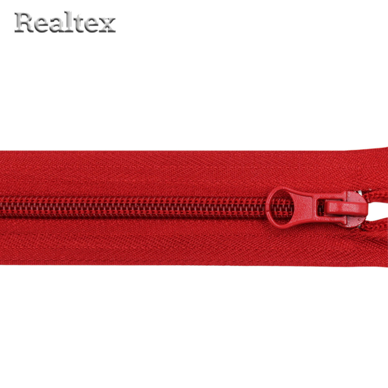 Молния витая Т.5 60см разъемная цв.148С красный 