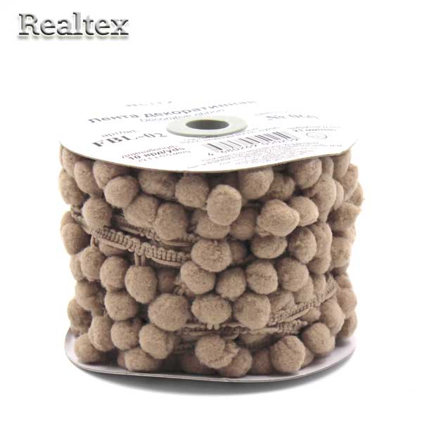 Тесьма декоративная FBL-02 21мм "Blitz" цв.060 бежевый