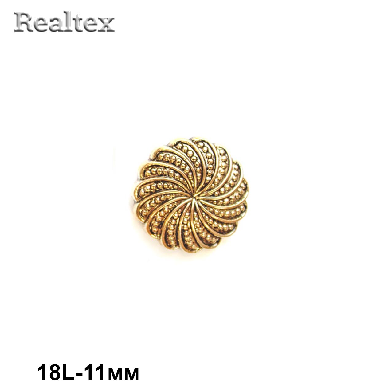 Пуговицы LA 1716 18L (72шт) цв.AG