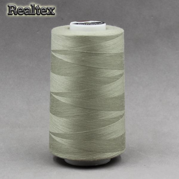 Нитки МАХ 40/2 (5000ярд) цв.452 св.серо-зелёный 