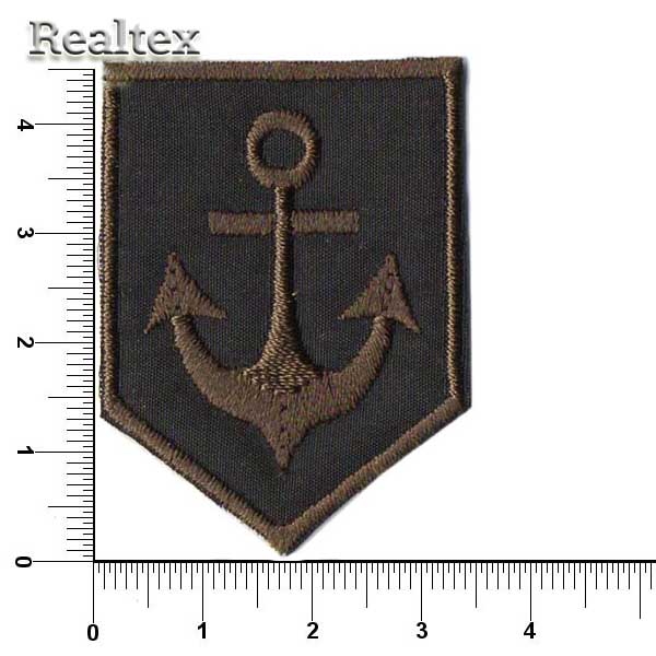 Термоаппликации 2026 "Якорь" цв.черный/белый