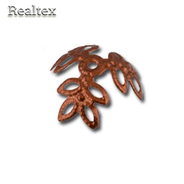 Розетка для бус "Zlatka" DC-006/5 цв.05 медь