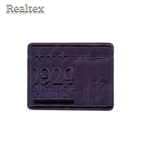 Термоаппликации Realtex S-5186 "1924" цв.синий