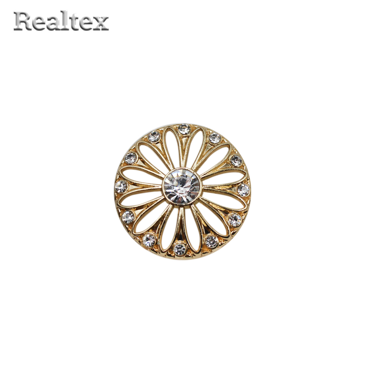 Пуговицы RB D057 28L (6шт) цв.Gold