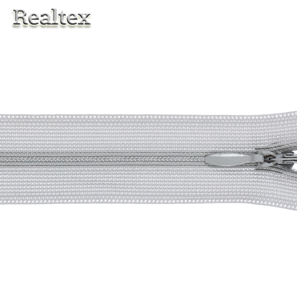 Молния потайная G-013P 50см цв.349 светло-серый