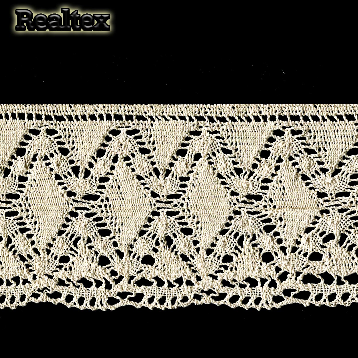 Кружево вязаное 130мм 130.01.191 цв.03 суровый 