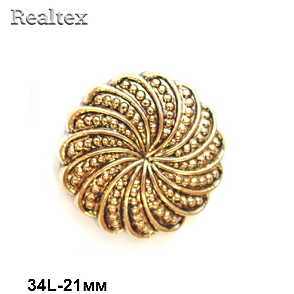 Пуговицы LA 1716 34L (72шт) цв.AG