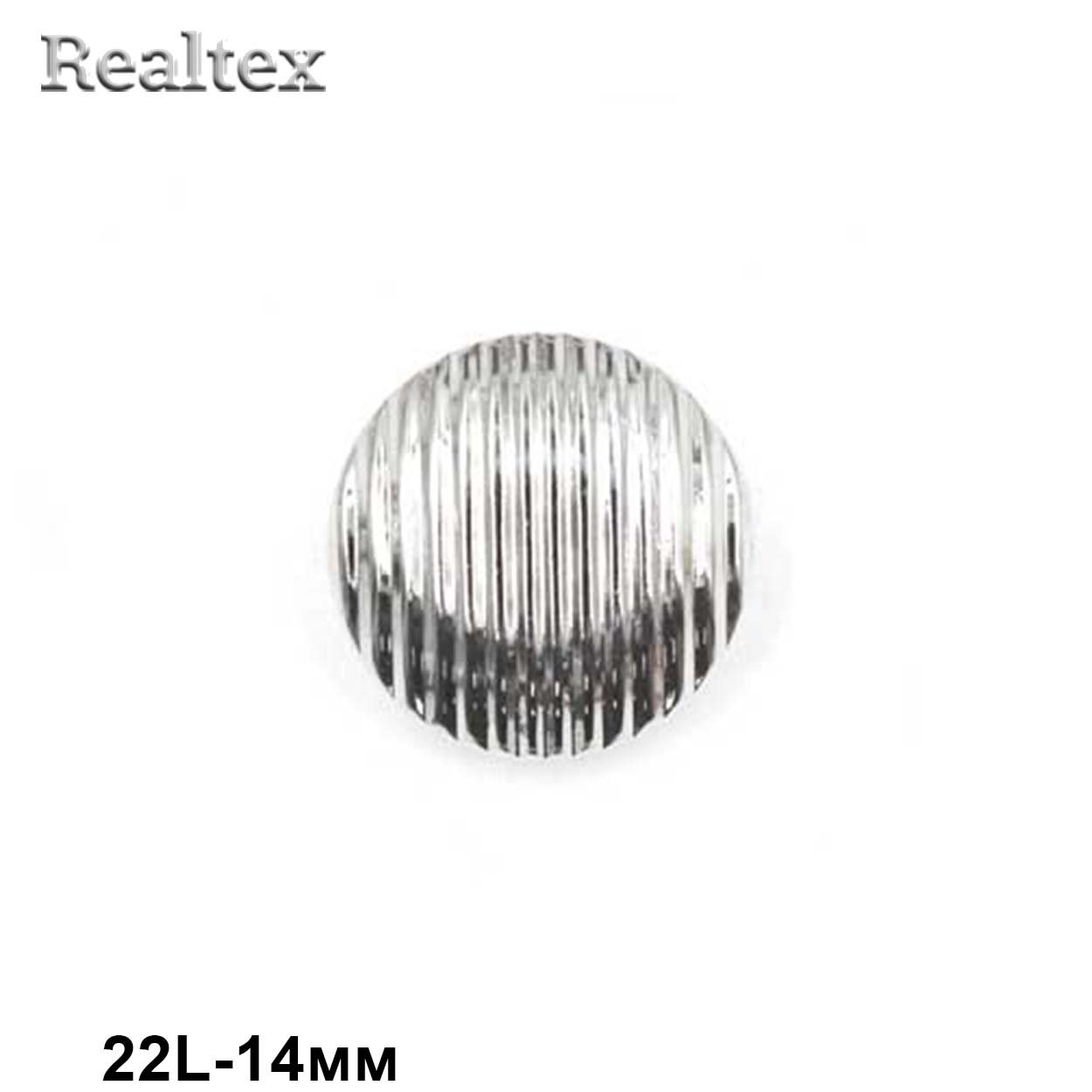 Пуговицы RB z-90 22L (36шт) цв.Nickel