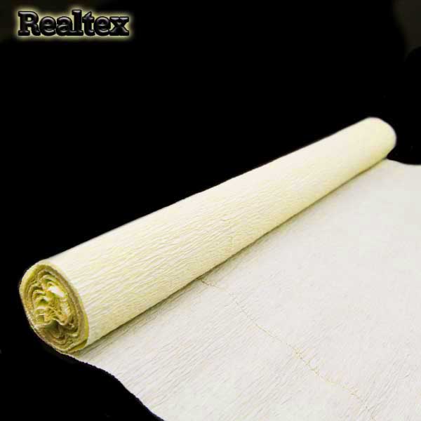 Бумага "креп" для декора Реалтекс цв.47А сливочный