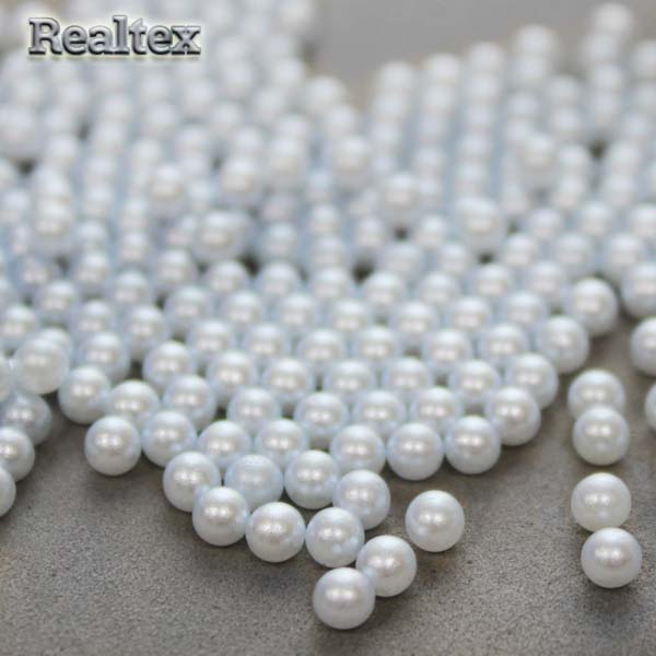 Бусины без отверстия Реалтекс 4мм 500гр цв.26А голубой