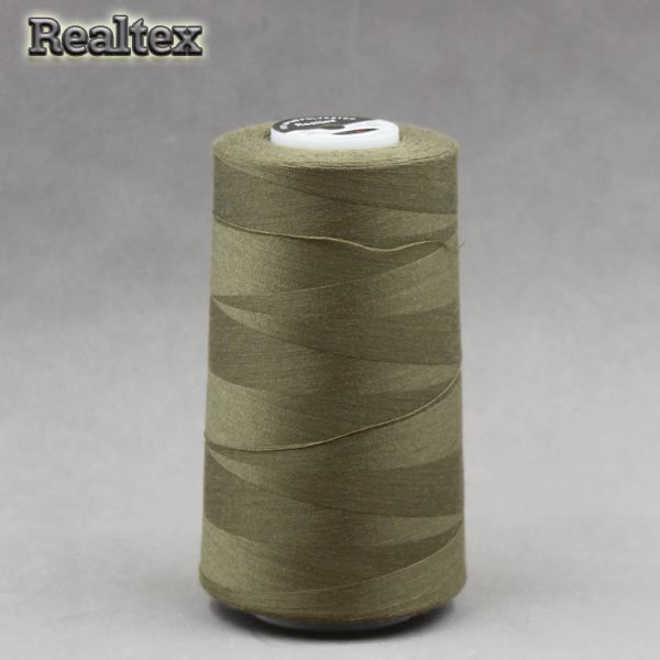 Нитки "Realtex" 40/2 (5000ярд) цв.398 хаки