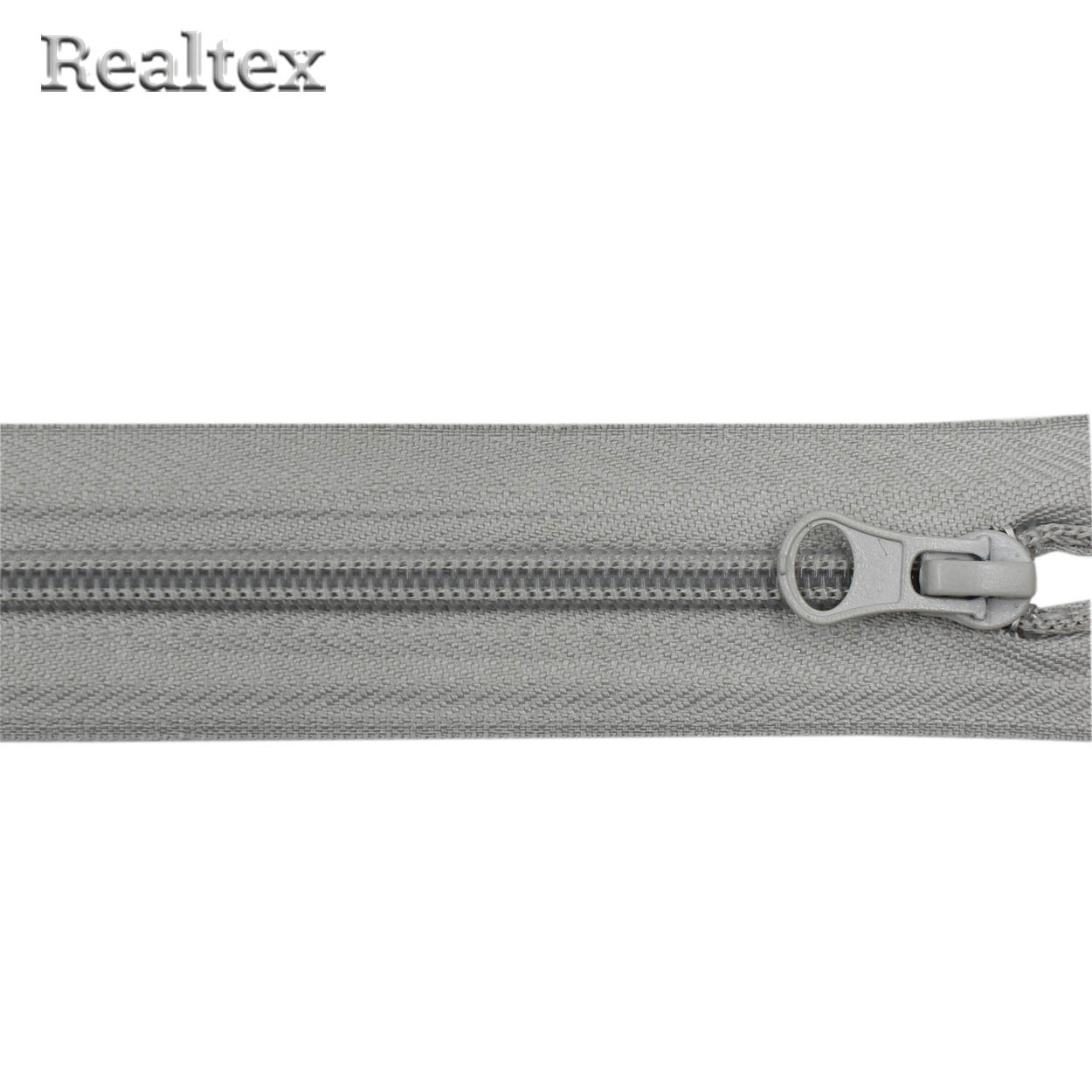 Молния витая Т.5 70см разъемная цв.310С св.серый