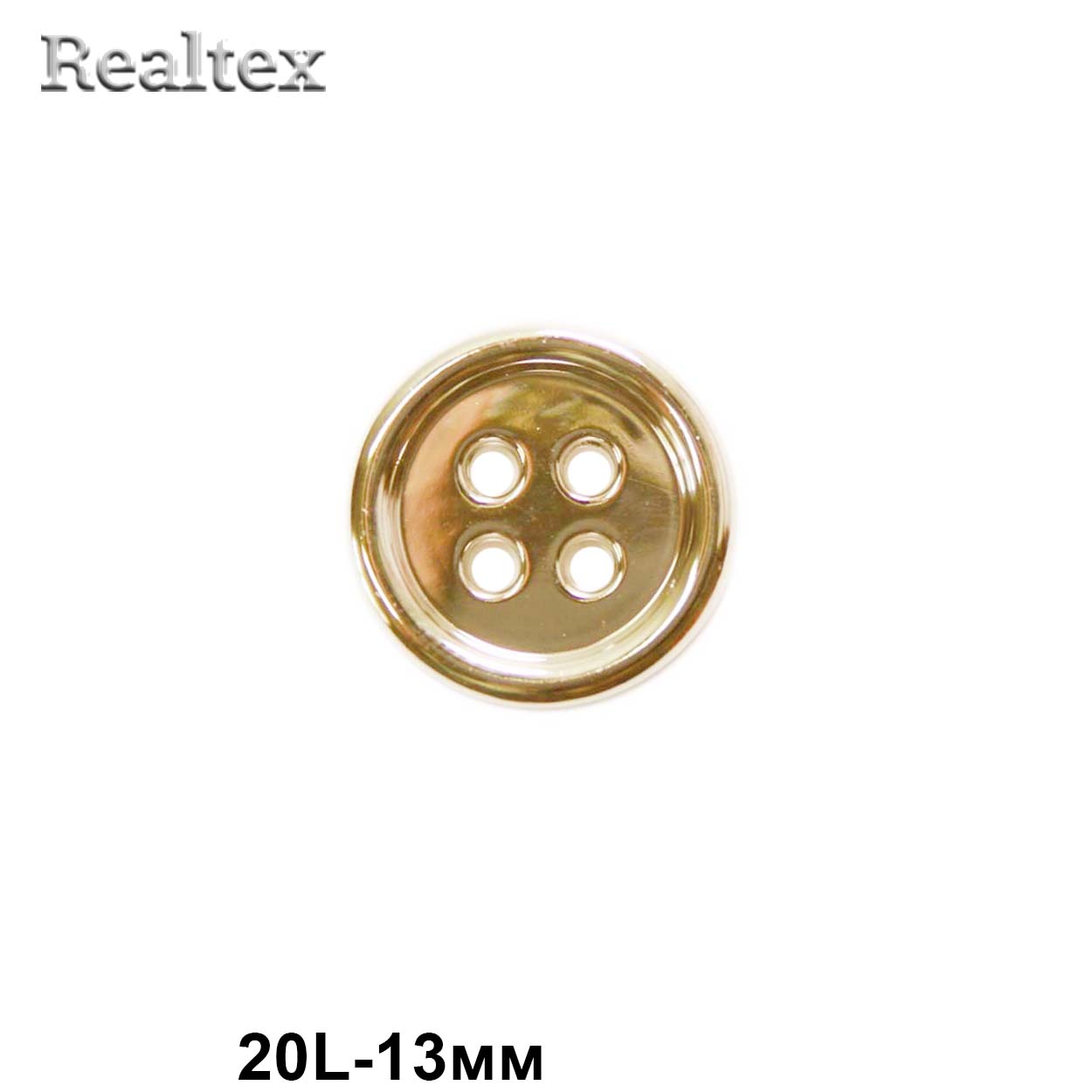 Пуговицы LA 1334 20L (72шт) цв.G