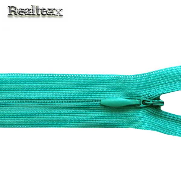 Молния потайная G-013P 20см цв.249 т.бирюзовый