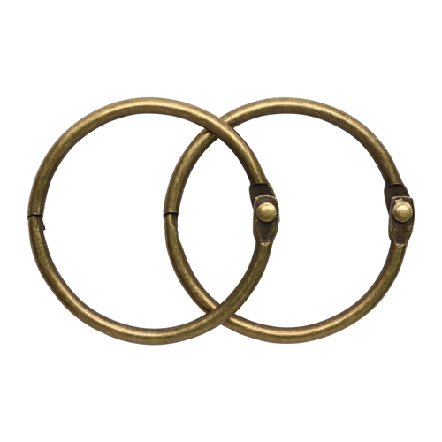 Кольца для альбомов 40мм 5AS-106 цв.латунь