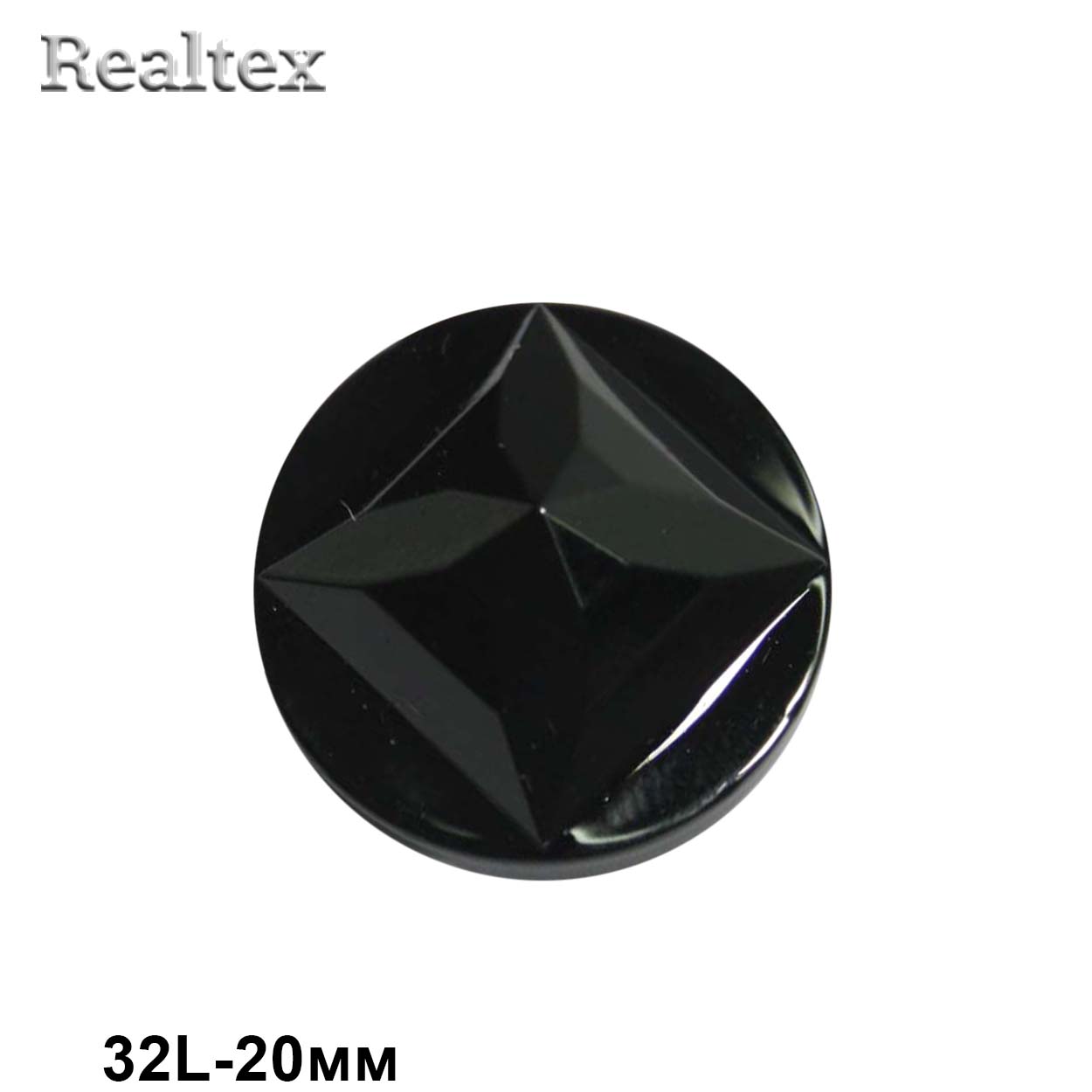 Пуговицы CZ N-91 32L (72шт) цв.Black