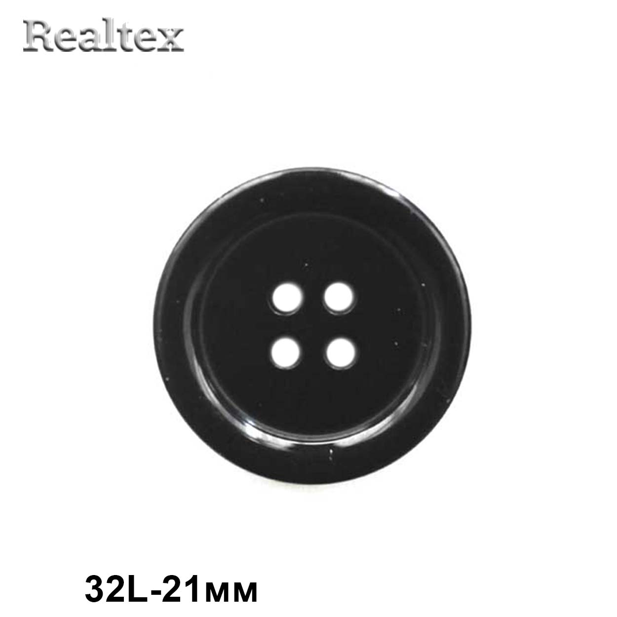 Пуговицы CX K-70 32L (144шт) цв.Black