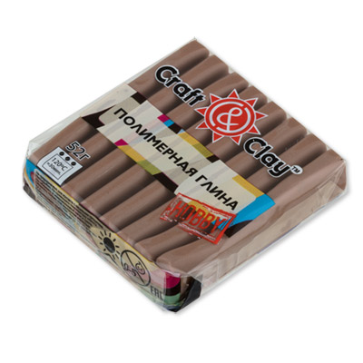 Полимерная глина CCH "Craft&Clay" (52гр) цв.1024 какао