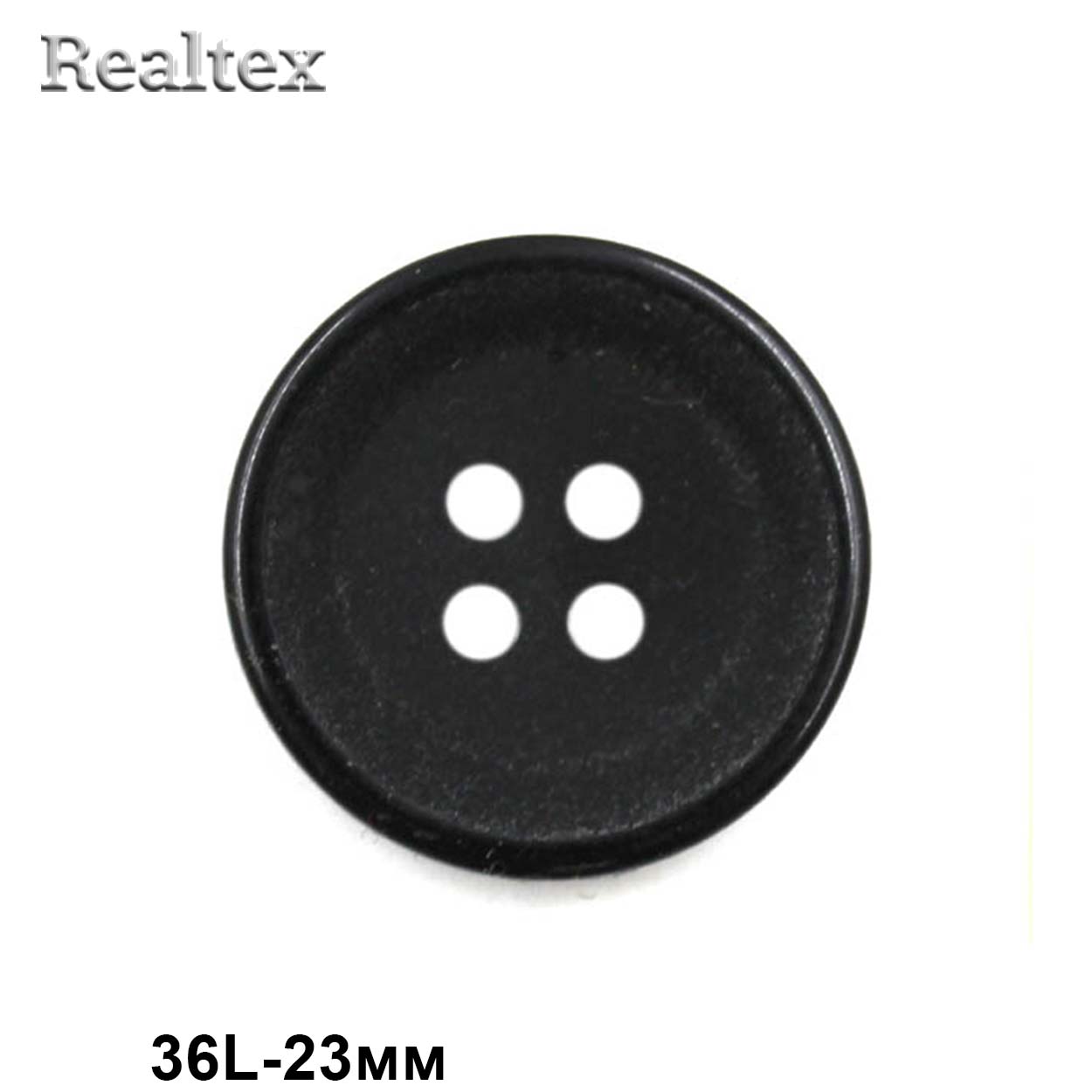 Пуговицы CN A095 36L (36шт) цв.Black