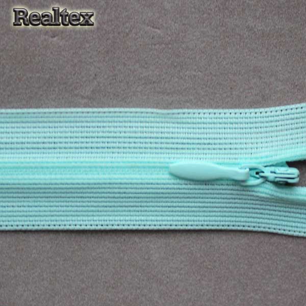  Молния потайная Т.3 50см цв.201 бирюза