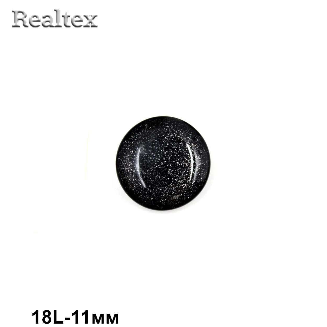 Пуговицы CR P-45 18L (72шт) цв.Blk-02