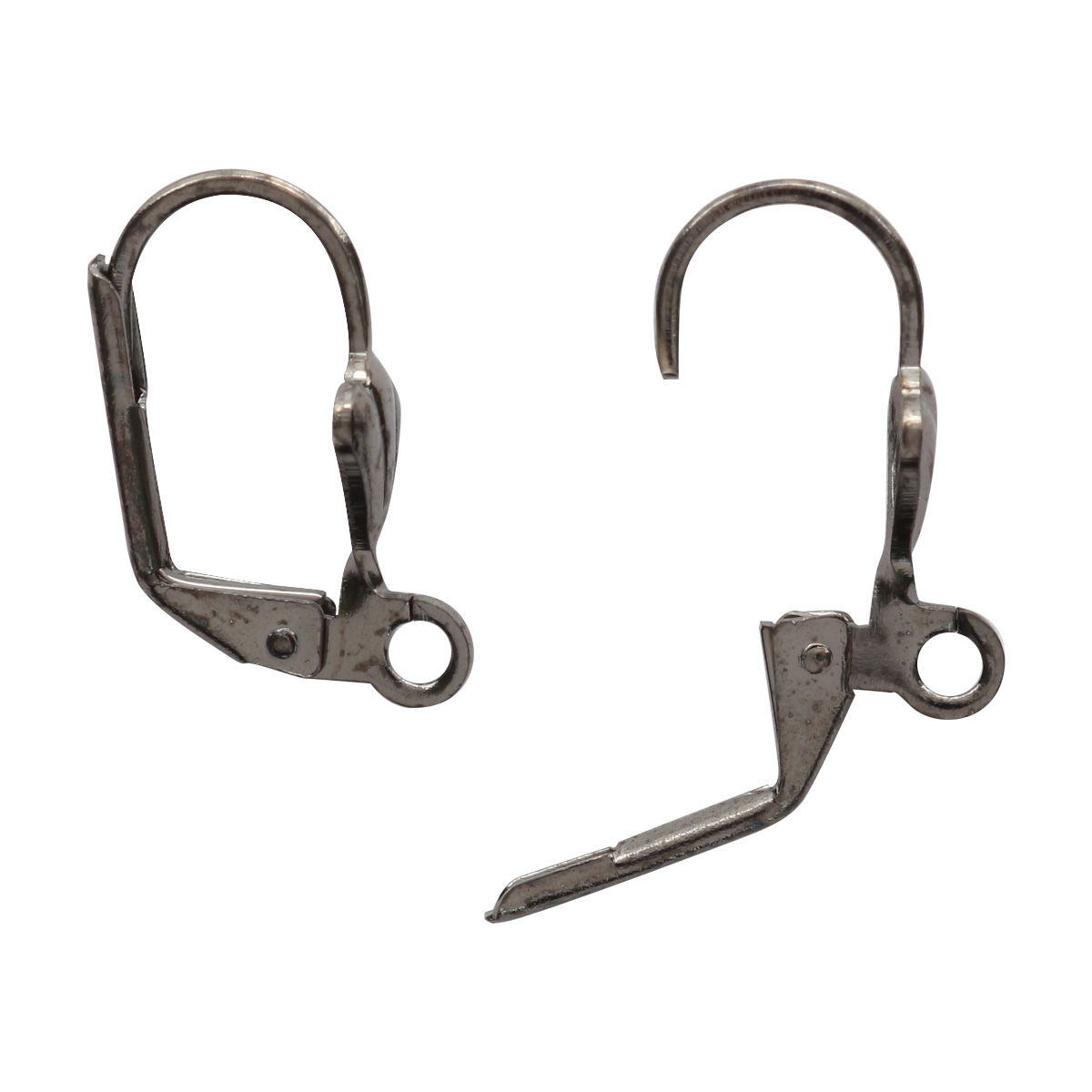 Швензы для серег "Астра" 4AR232 (4шт) цв.чёрный никель