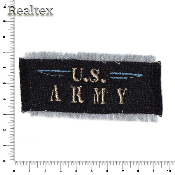 Термоаппликации джинсовые 50296 "US Army" цв.мультиколор