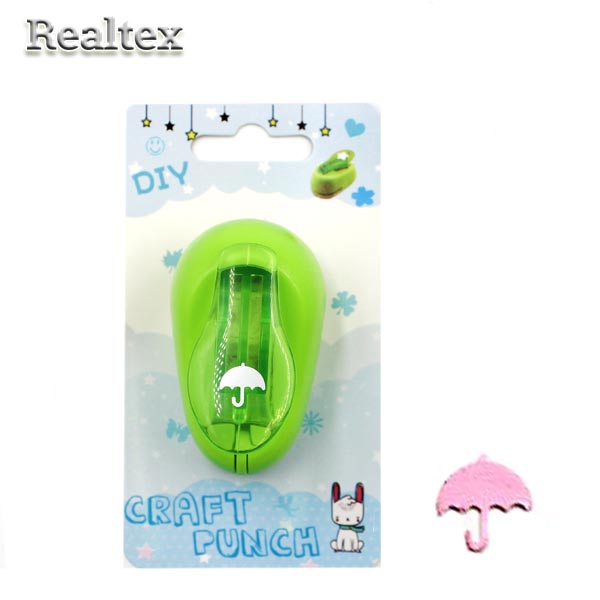  Фигурный дырокол Реалтекс Premium CD-99XS d=1.5см  №16 Зонтик