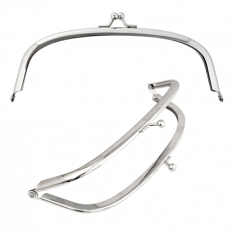 Фермуар для сумок 160мм "Дуга" TBY.107953 цв.никель