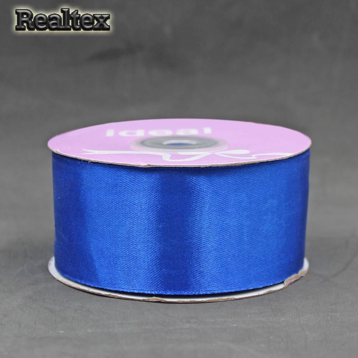 Лента атласная 38мм Realtex (27,4м) цв.3161 василёк