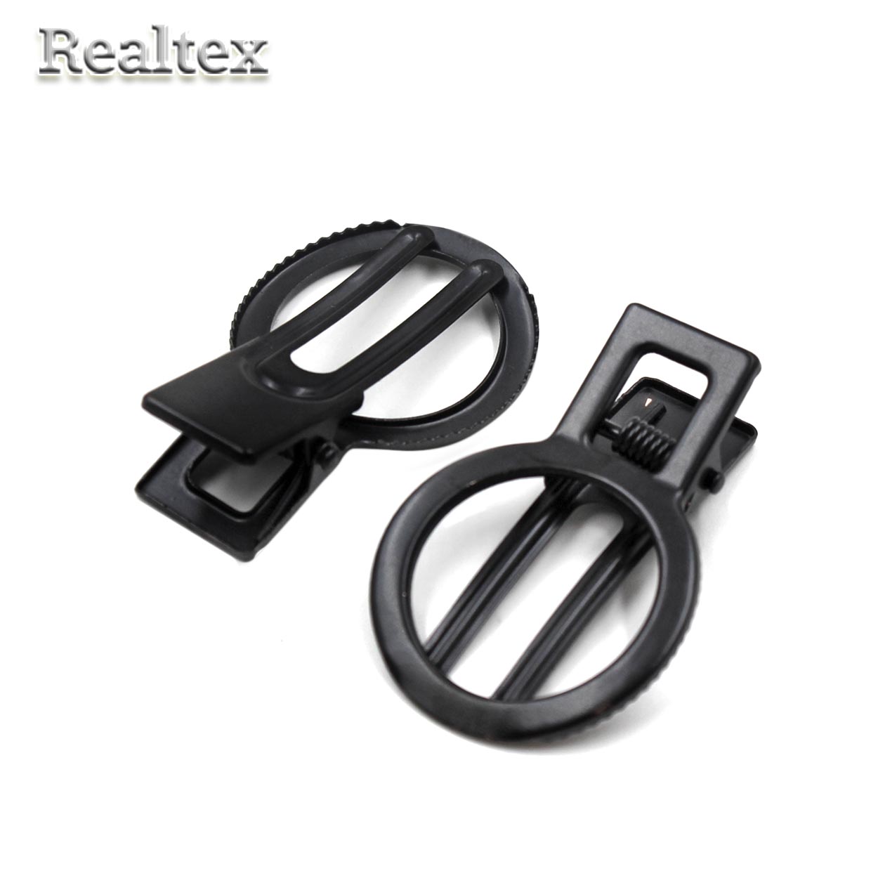 Заготовка для заколок "Реалтекс" Кольцо 50мм (25шт) цв.черный