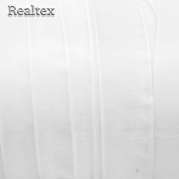 Лента бархатная УТ 20мм цв.8501 белый