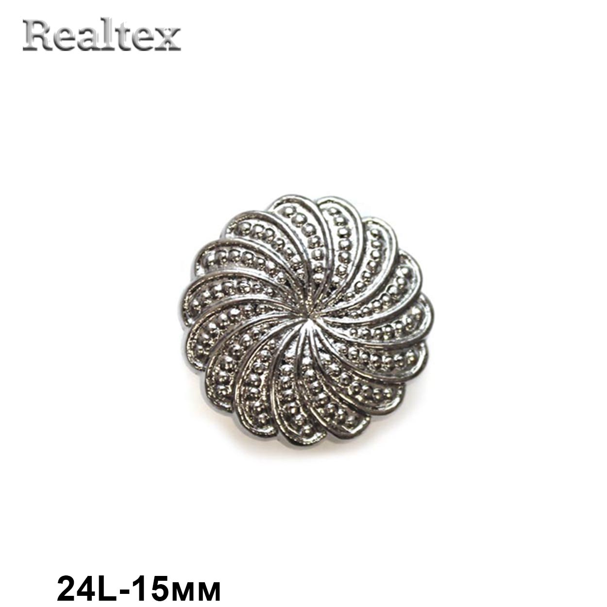 Пуговицы LA 1716 24L (72шт) цв.Pewter